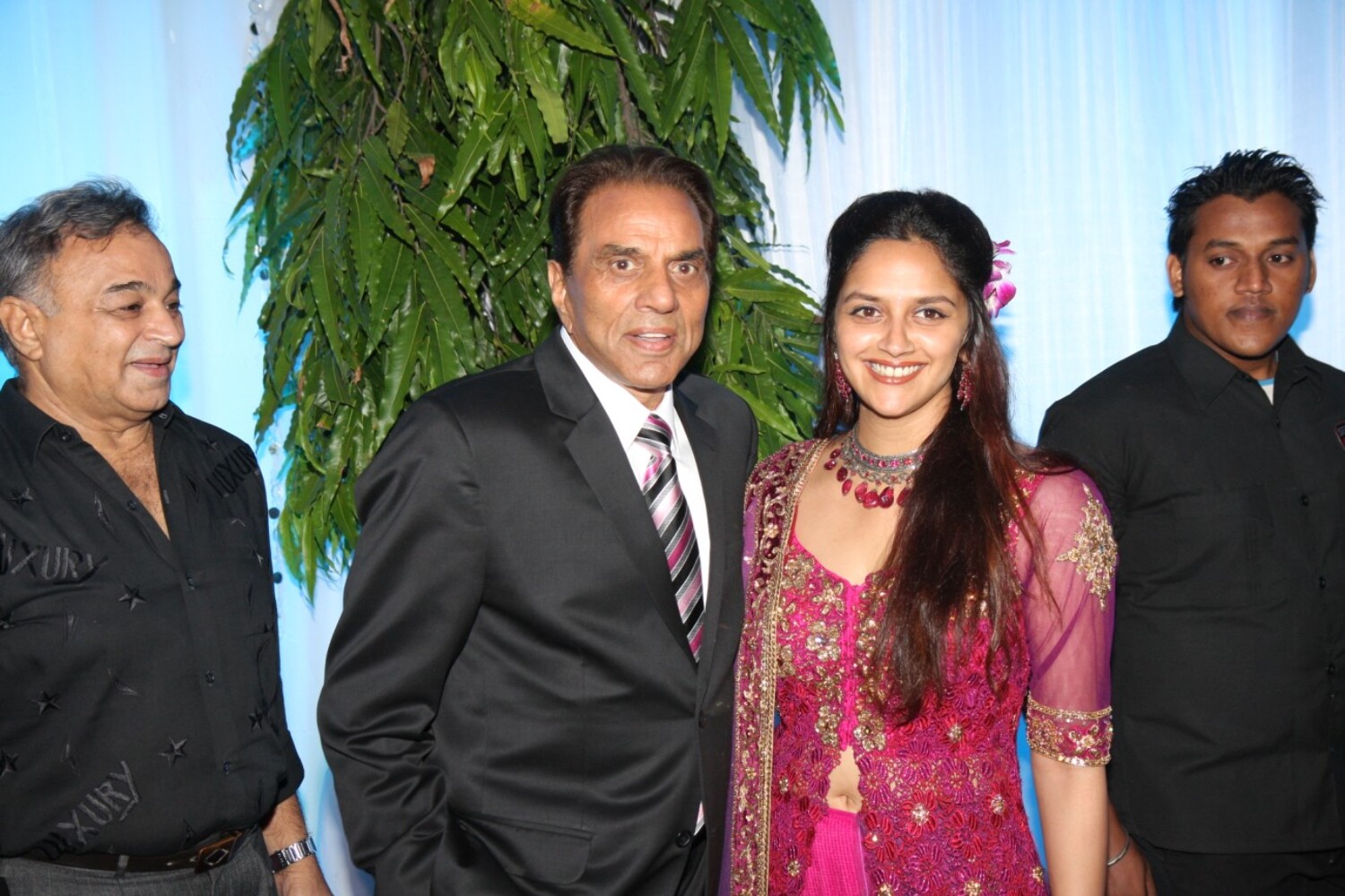 Dharmendra with youngest daughter Ahana Deol at wedding reception of ... for Dharmendra Daughter Wedding
110yll Dharmendra with youngest daughter Ahana Deol at wedding reception of ... for Dharmendra Daughter Wedding
110yll