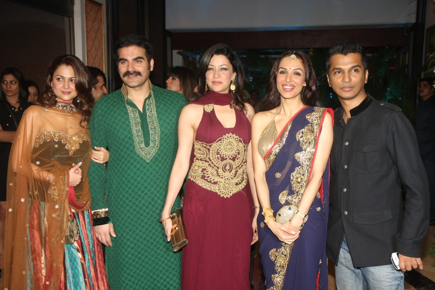 Amrita Arora Arbaaz Khan Aditi Govitrikar Malaika Arora Khan Vikram