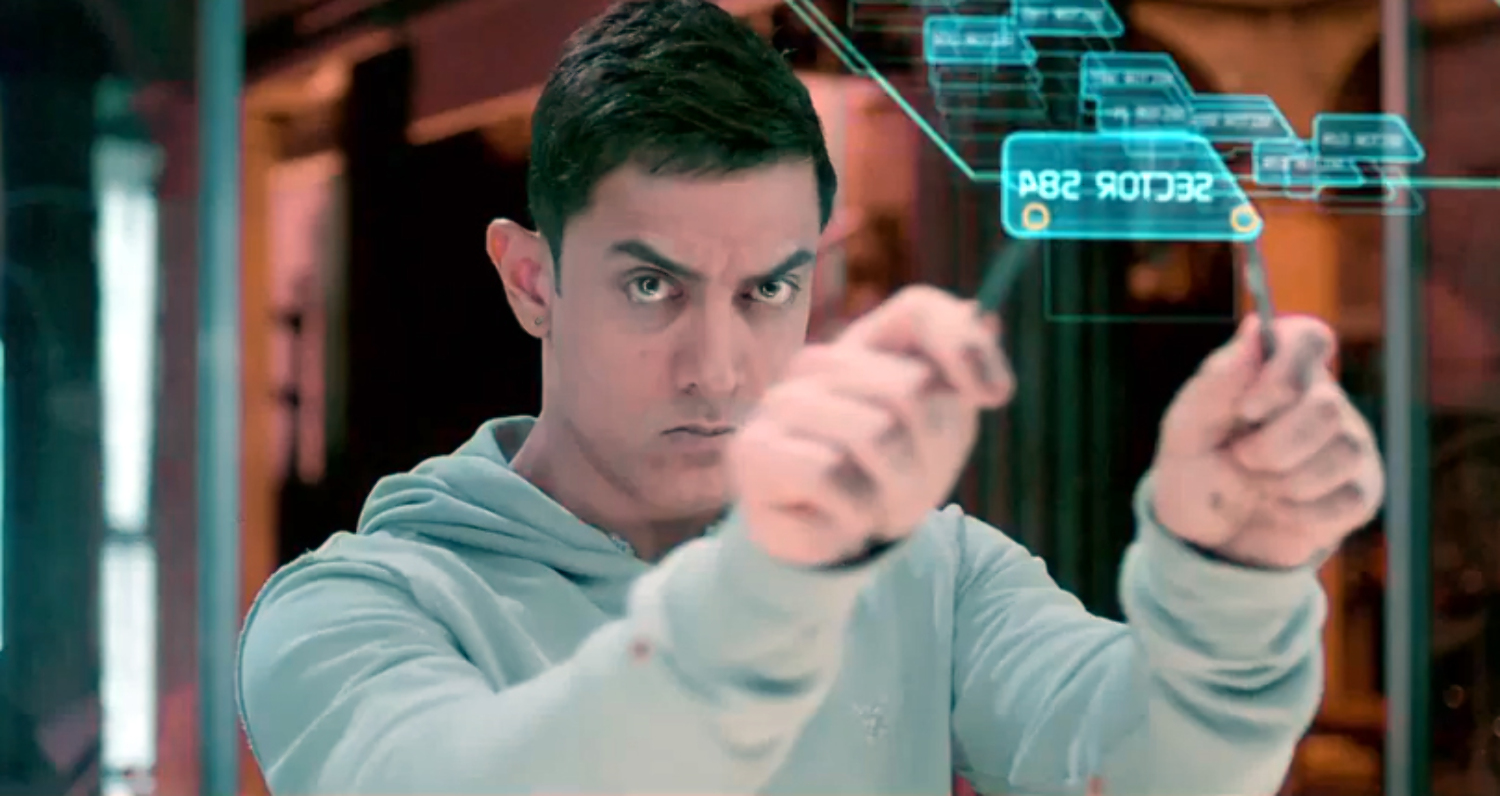 Aamir Khan Dhoom 3 Film Pic : Dhoom 3 On Rediff Pages