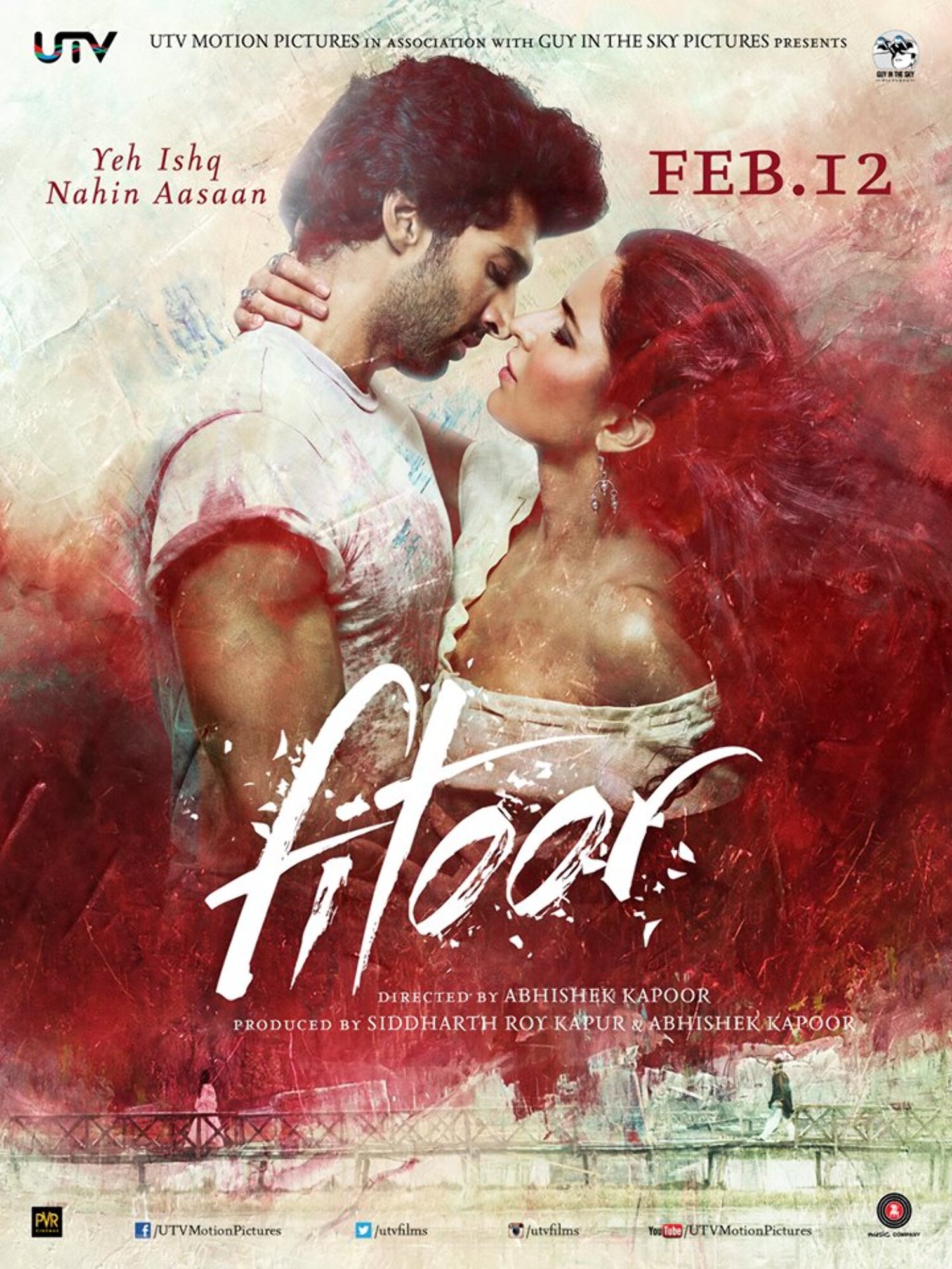 Katrina Kaif and Aditya Roy Kapur Movie FITOOR First Look : katrina