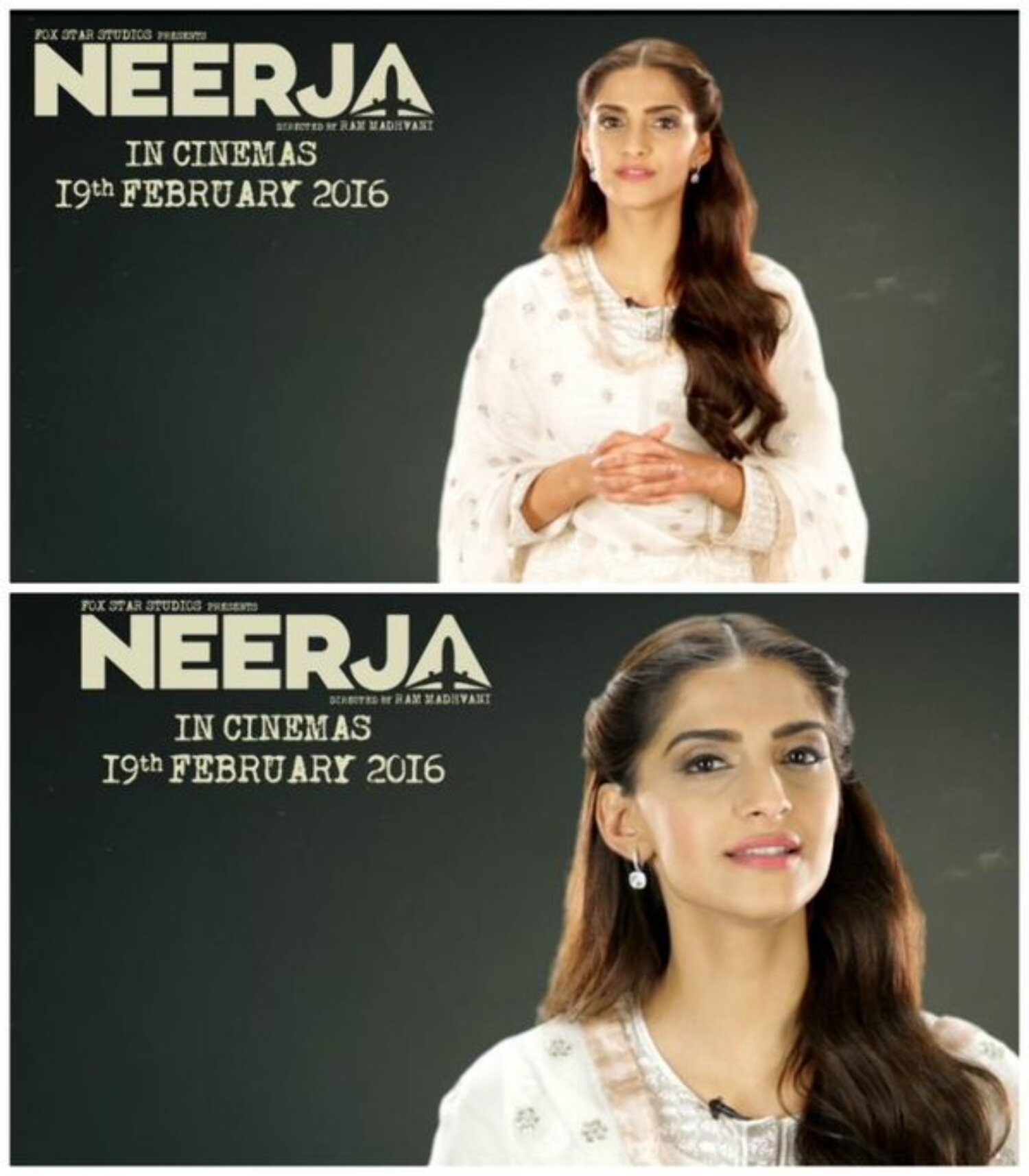 Sonam Kapoor Neerja Movie First Look neerja on Rediff Pages