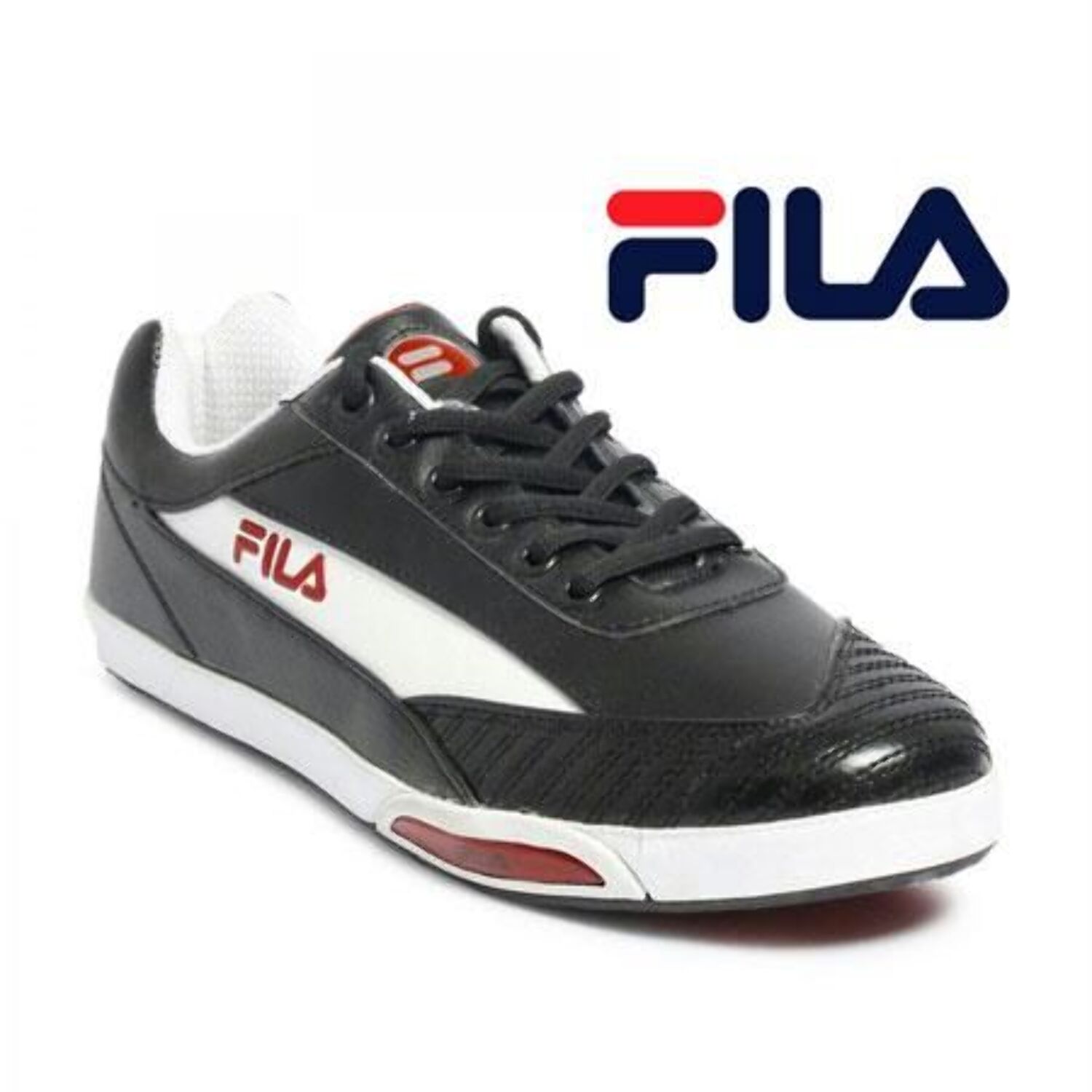 fila black and white