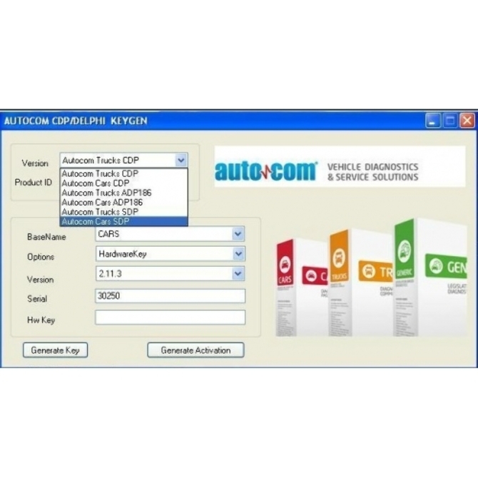 keygen autocom