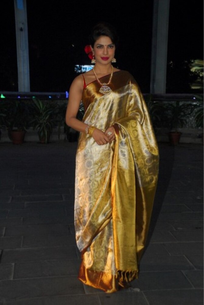 Priyanka Chopra at Uday Singh and Shirin Morani wedding reception