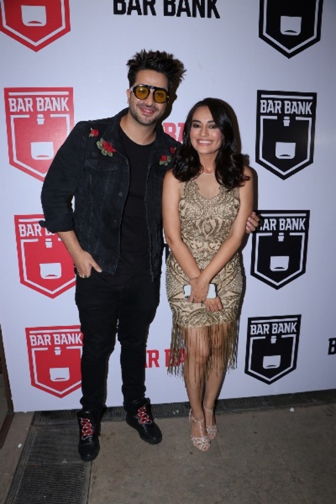 Aly Goni   Surbhi Jyoti spotted at an exclusive event hosted by Restaurateur Mihir Desai and Kedar Gawade at Bar Bank in Juhu  1 