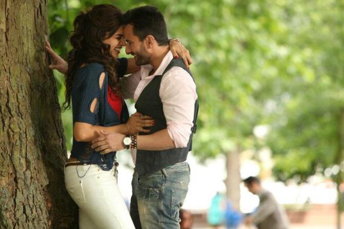 Saif Ali Khan Deepika Padukone In Cocktail Movie Stills Cocktail Hindi Movie On Rediff Pages