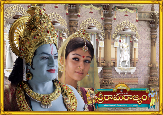 Balakrishna Nayantara Sri Rama Rajyam Film Wallpaper : Sri Rama Rajyam ...