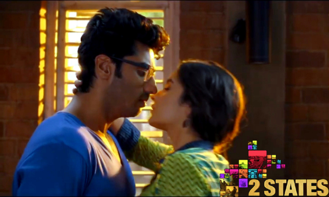 Alia Bhatt Arjun Kapoor 2 States Movie Photo