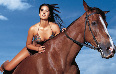 Katrina Kaif On Horse