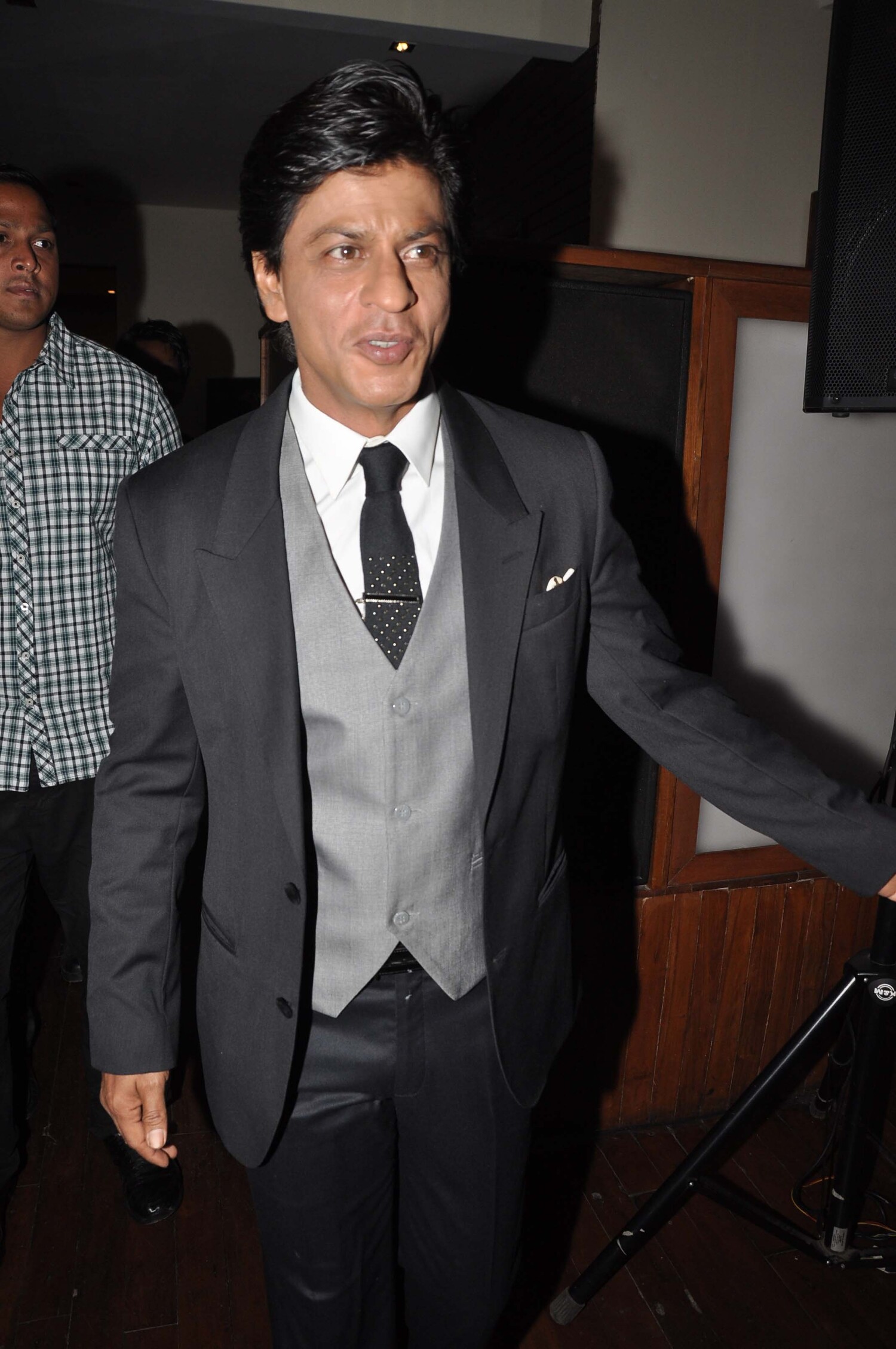 Shah Rukh Khan at the launch of 100 Years of Cinema Filmfare ...
