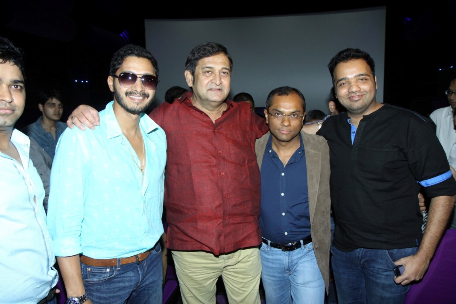 Shreyas Talpade Mahesh Manjrekar Vivek Rangachari Nikhil Mahajan at ...