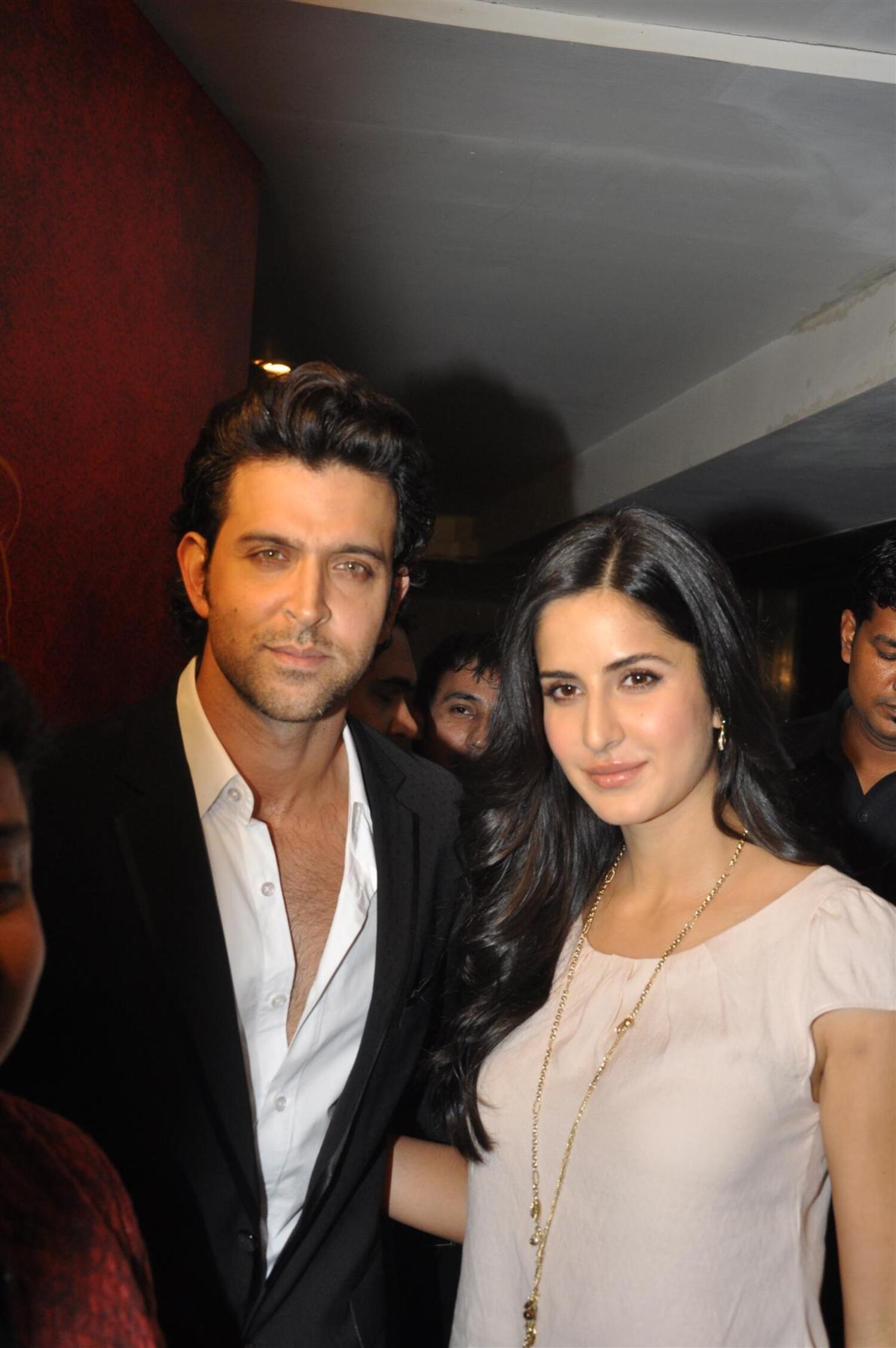 Hrithik Roshan and Katrina Kaif at film Main Krishna Hoon music launch ...