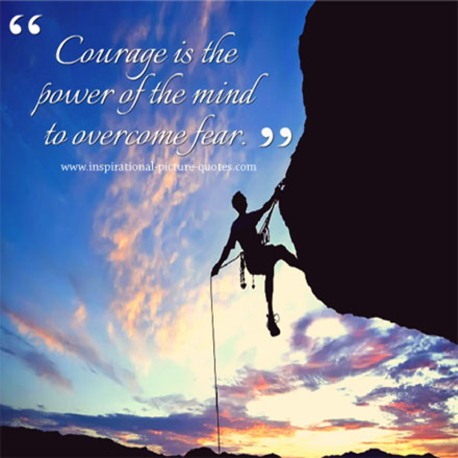 courage is the power of the mind to overcome fear : beautiful on Rediff ...